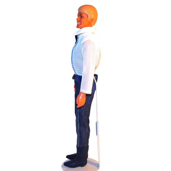 12" Mattel Ken Doll Dressed Up To Go Out on the Town in Ken Jeans! - Picture 2 of 6